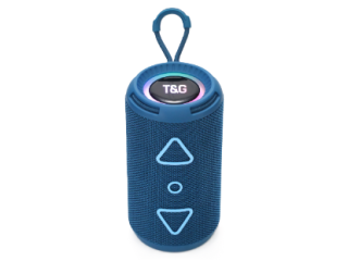 Portable Wireless Bluetooth Speaker with FM Radio - TG656 - Blue